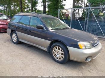  Salvage Subaru Outback