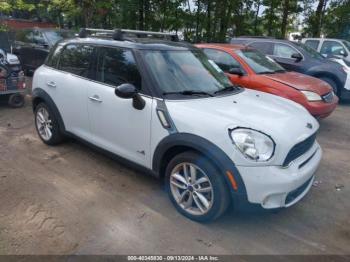  Salvage MINI Cooper S Countryman