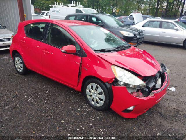  Salvage Toyota Prius c