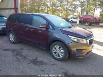  Salvage Kia Sedona