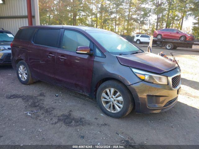  Salvage Kia Sedona