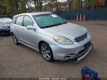  Salvage Toyota Matrix