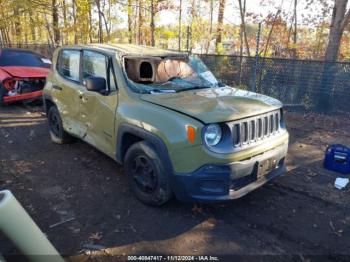  Salvage Jeep Renegade