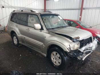  Salvage Mitsubishi Montero