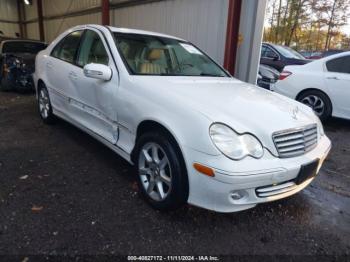  Salvage Mercedes-Benz C-Class