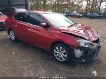  Salvage Nissan Sentra