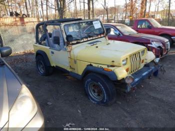  Salvage Jeep Wrangler