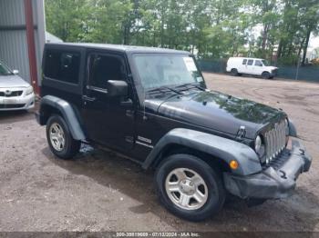  Salvage Jeep Wrangler