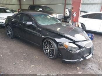  Salvage BMW 6 Series