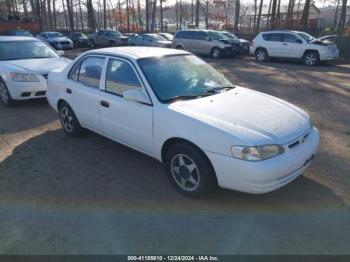  Salvage Toyota Corolla