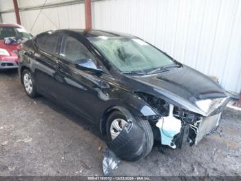  Salvage Hyundai ELANTRA