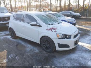  Salvage Chevrolet Sonic