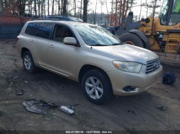  Salvage Toyota Highlander