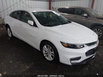  Salvage Chevrolet Malibu