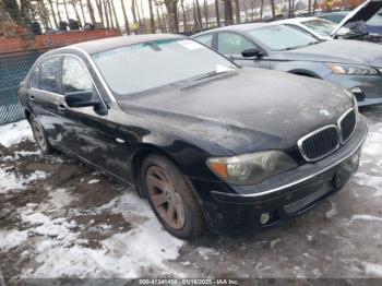  Salvage BMW 7 Series