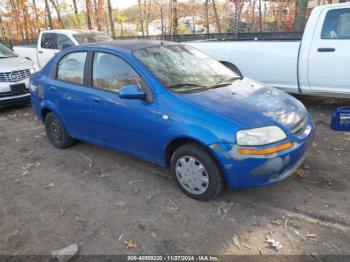  Salvage Chevrolet Aveo