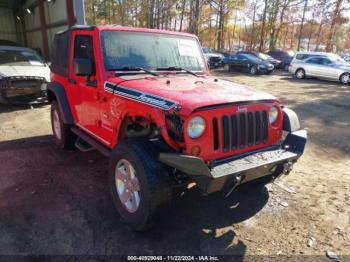  Salvage Jeep Wrangler