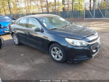  Salvage Chevrolet Malibu