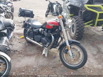  Salvage Triumph Motorcycle Speed