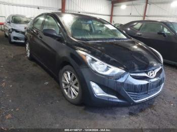  Salvage Hyundai ELANTRA