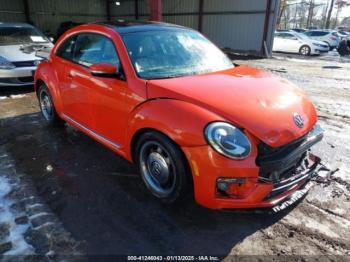  Salvage Volkswagen Beetle