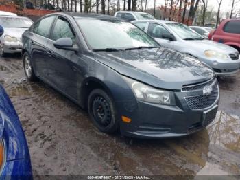  Salvage Chevrolet Cruze