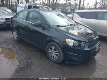  Salvage Chevrolet Sonic