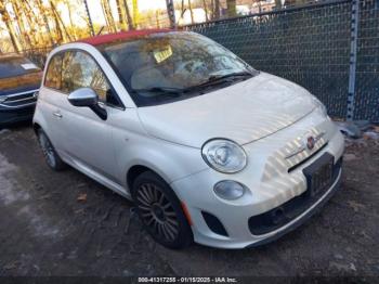  Salvage FIAT 500c