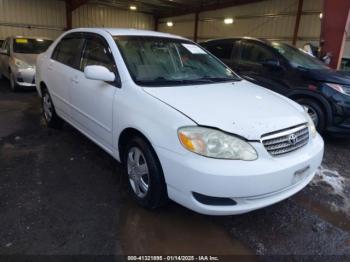  Salvage Toyota Corolla