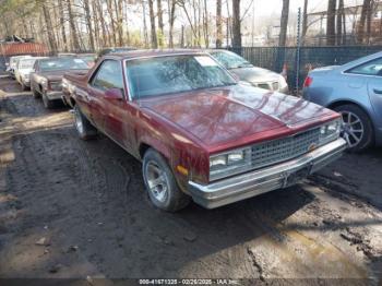  Salvage Chevrolet El Camino