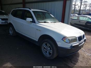  Salvage BMW X Series