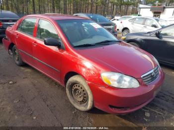  Salvage Toyota Corolla