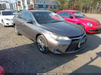  Salvage Toyota Camry