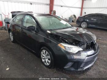  Salvage Toyota Corolla