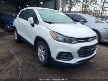  Salvage Chevrolet Trax