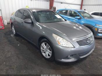  Salvage INFINITI G25