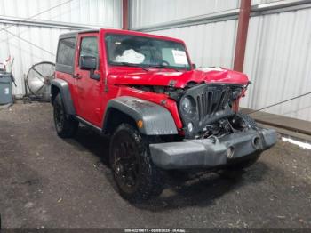  Salvage Jeep Wrangler