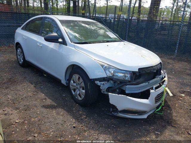  Salvage Chevrolet Cruze
