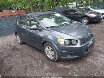  Salvage Chevrolet Sonic