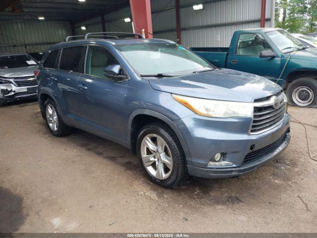 Salvage Toyota Highlander