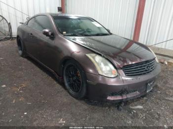  Salvage INFINITI G35