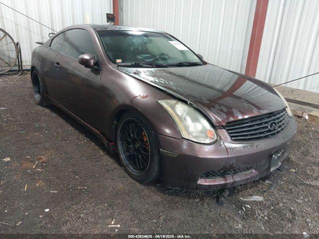  Salvage INFINITI G35
