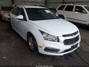  Salvage Chevrolet Cruze