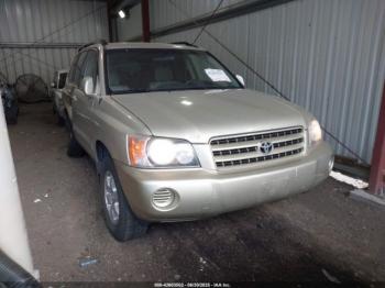  Salvage Toyota Highlander