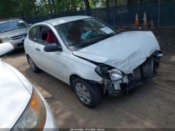  Salvage Hyundai ACCENT