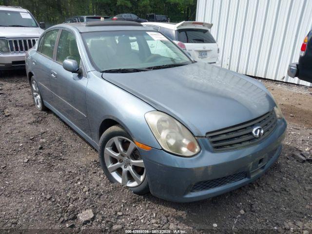  Salvage INFINITI G35x