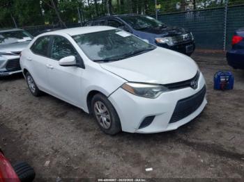 Salvage Toyota Corolla