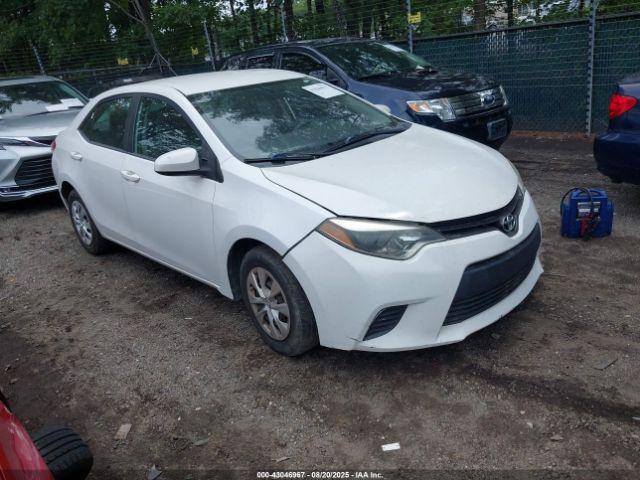  Salvage Toyota Corolla