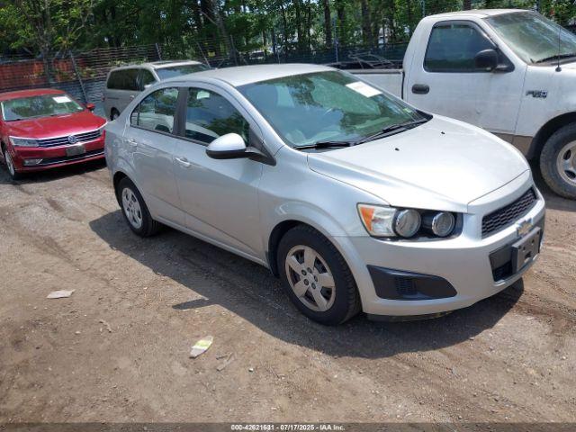  Salvage Chevrolet Sonic
