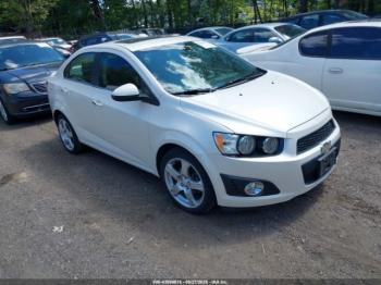  Salvage Chevrolet Sonic